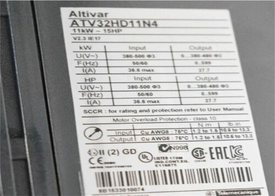 ATV32HD11N4   Kilovatio 400 V de la impulsión de velocidad variable de Schneider ATV32 11   fase 3