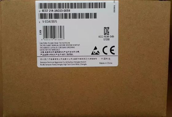 LA CORRIENTE CONTINUA DE LA UNIDAD DEL ACUERDO DEL NC 224XP DEL MÓDULO S7-200 DE LA CPU DE SIEMENS 6ES7214-2AD23-0XB8 SUMINISTRA 14 DI DC