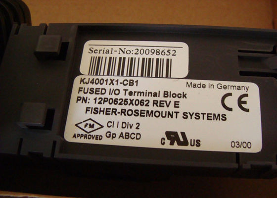 Módulo de fuente de alimentación redundante del bloque de terminales DeltaV KJ4001X1-GG1 12P1812X022