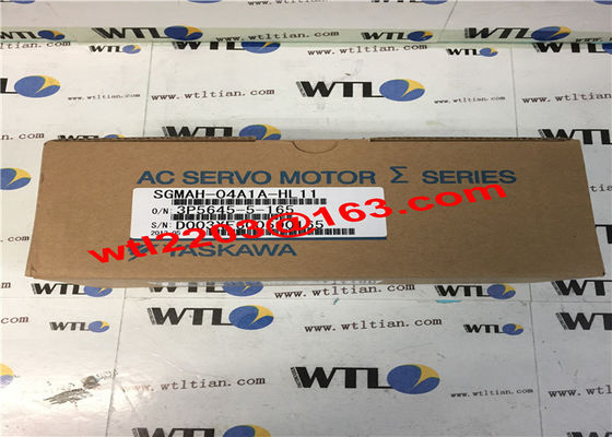 El motor de servicio industrial de corriente alterna de Yaskawa SGMAH-04A1A-HL11 400W 200V