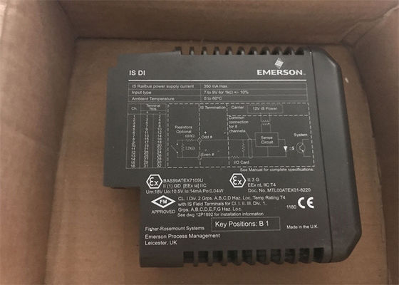 Módulo de fuente de alimentación redundante de DeltaV KJ3101X1-BA1 12P1865X032 KJ3102X1-BB1