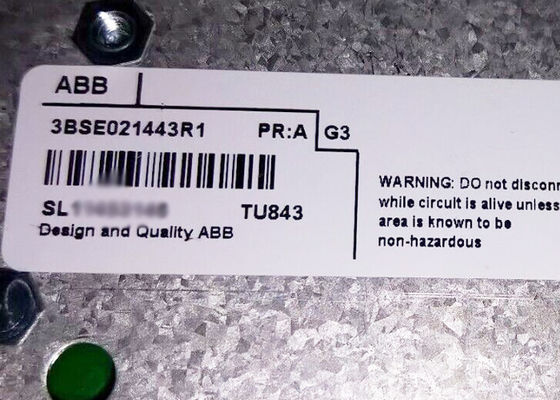 El módulo 3BSE021443R1 del bloque de terminales TU843 extendió la unidad 50V 800xA del MTU
