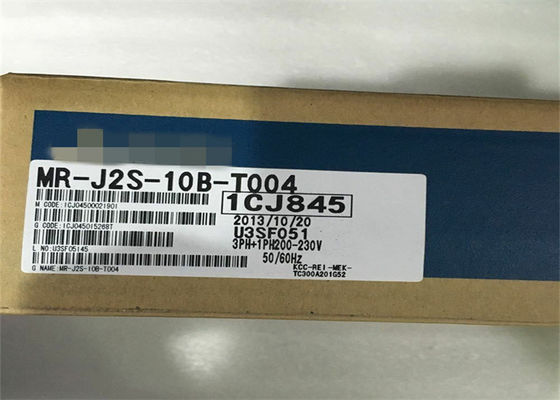 Impulsión serva industrial del AMPLIFICADOR MR-J2S-10B-T004 de la CA 100W de Mitsubishi Electric NUEVA en existencia