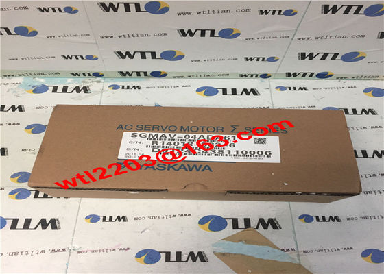 Motor servo industrial SGMAV-04ADA61 400W 200V de la CA de Yaskawa a estrenar