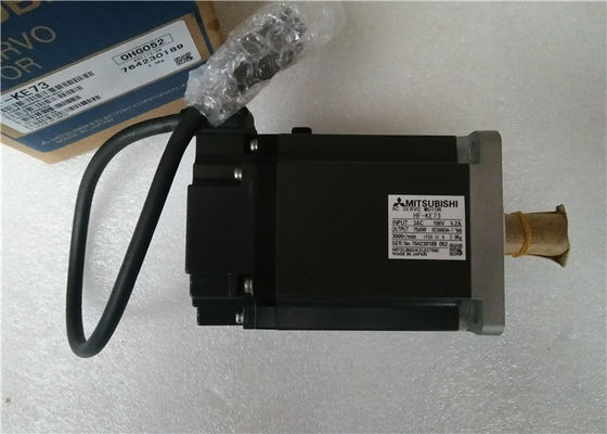 Motor servo trifásico industrial HF-KE73 de la CA de Mitsubishi 750W NUEVO en existencia