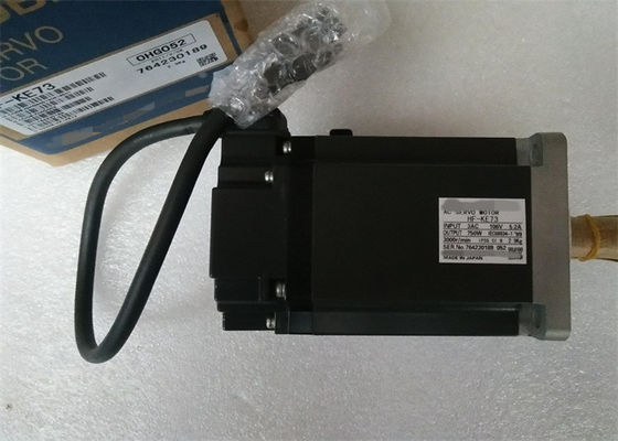 Motor servo trifásico industrial HF-KE73 de la CA de Mitsubishi 750W NUEVO en existencia