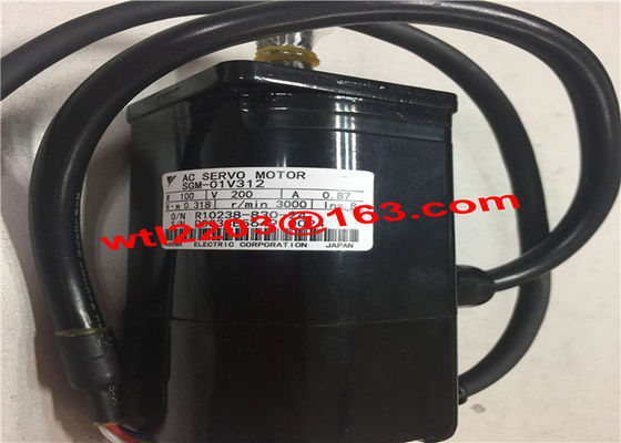Motor servo industrial SGM-01V312 100W 200V de la CA de Yaskawa a estrenar
