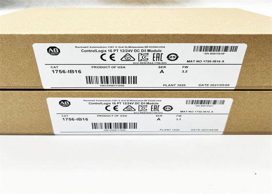 Módulo de la entrada-salida de AB 1756-IB16 ControlLogix 2 milisegundos más tiempo seleccionado del filtro