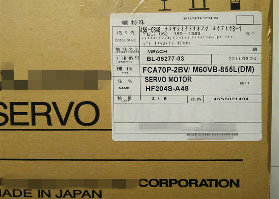 NUEVO motor servo HF204S-A48 200V de la CA de los motores eléctricos HF204S Mitsubishi 2KW