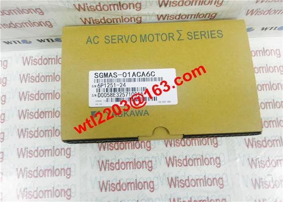 Motor servo industrial SGMAS-01ACA6C 100W 200V de la CA de Yaskawa A ESTRENAR