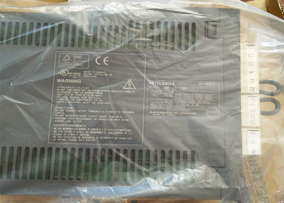 amplificador industrial servo de la impulsión MR-J3-70B-MA163 3.8A 200V 3PH del motor de 750W Mitsubishi
