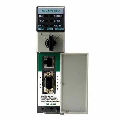 Módulo del AB 1747-L551 1 amperio 5 voltios de DC/0 amperios 24 voltios de DC 64K de capacidad de memoria de reserva
