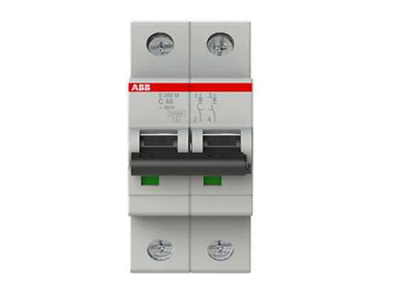 Disyuntores miniatura MCBs 50/60Hz de S202M-C40 2CDS272001R0404