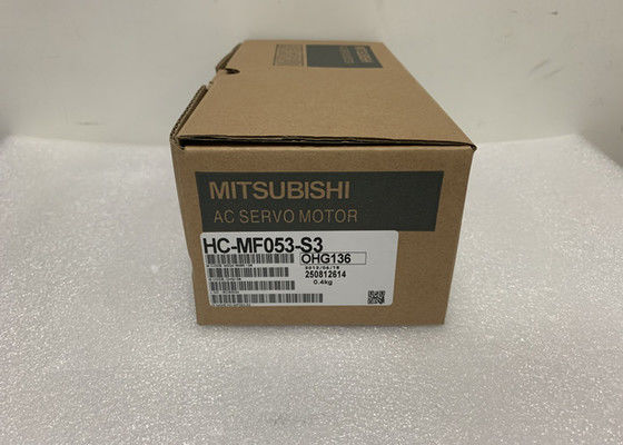 Pequeño poder 50W del motor servo de HC-MF053-S3 Mitsubishi motor eléctrico industrial del CNC de 3 FASES