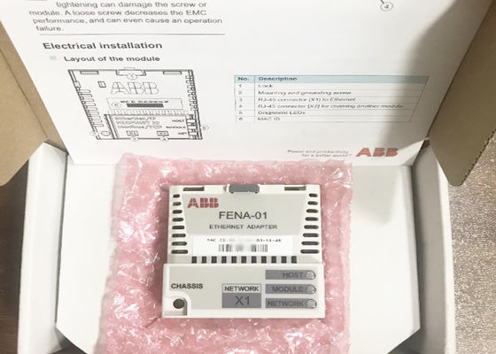Opciones de Fieldbus del adaptador 68469422 de Ethernet FENA-01 para las impulsiones