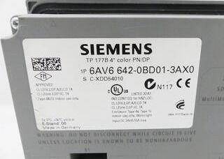SIEMENS 6AV6642-0EA01-3AX0 520 megaciclos de 32 bits 128 MBYTE 32 KB integró S7 de destello
