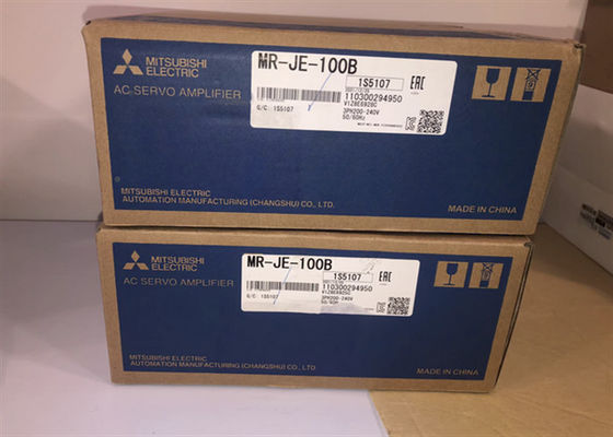 Amplificador servo MR-JE MELSERVO MR-JE de la CA de MR-JE-100B Mitsubishi