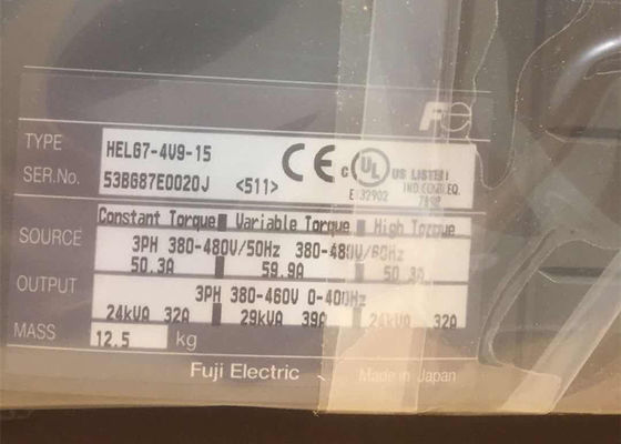 Piezas eléctricas 3PH 380-480V 50-60Hz del elevador del inversor HELG7-4V9-15 Hitachi de Fuji NUEVAS en existencia
