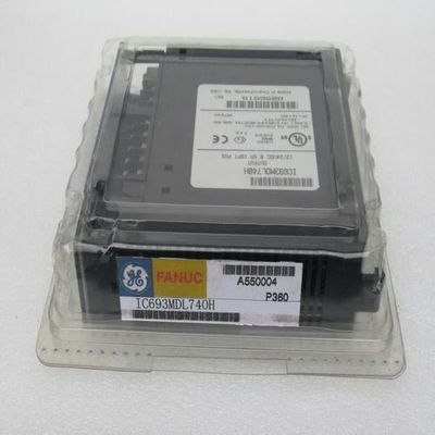 GE   IC693MDL740 es un módulo 12/24 positivo del módulo de salida de DC de la lógica 740 12/24 voltio de DC