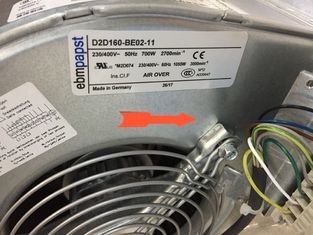 RF3D-146/180 K506 DSF-2326 Ventilador de enfriamiento centrífugo EBMPAPST Para el inversor ABB ACS800