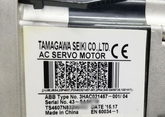 Repuestos rotatorios de la robótica del motor de CA 3HAC021457-001 M43 235W 0.5Nm