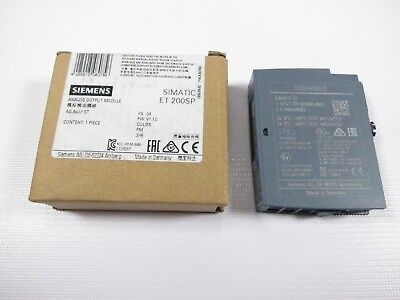 6ES7135-6HD00-0BA1 estándar del módulo AQ 4XU/I de la salida analógica SIMATIC Y 200SP de SIEMENS