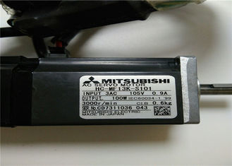 HC-MF13K-S101 Mitsubishi 100W viaja en automóvili el motor servo eléctrico 3AC 105V 0.9A de la CA