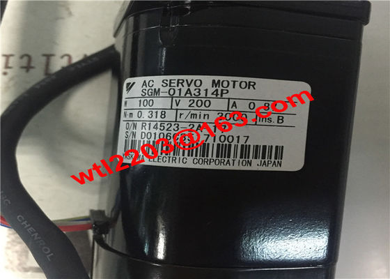Motores servos del robot industrial de SGM-01A314P, pequeño motor servo Yaskawa de la CA