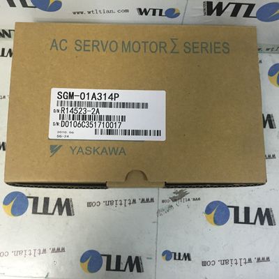 Motores servos del robot industrial de SGM-01A314P, pequeño motor servo Yaskawa de la CA