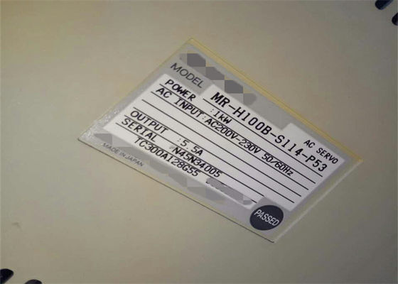 Melservo MR-H Serie Mitsubishi Servo Dirección MR-H100B-S114-P53