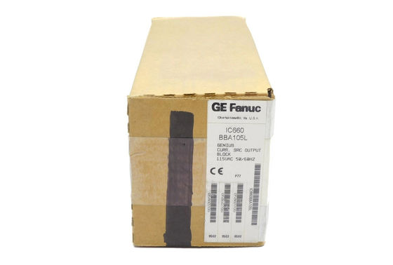 GE IC660BBA105 12 vatios de 1500V para un minuto 115 VAC/125 VDC de 4-20 mA /0-24 mA