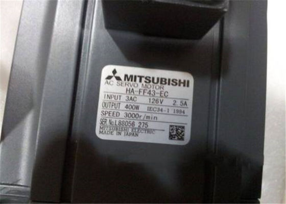 Motor servo HA-FF43-EC 400W 126V 2.5A 3000r/min de la CA de Mitsubishi MELSERVO