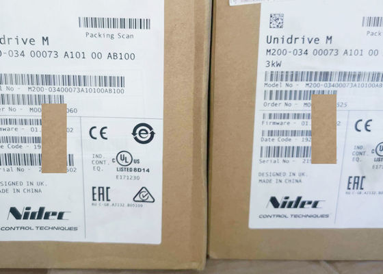La CA de M200-03400073A Unidrive M200 conduce la entrada trifásica 50/60Hz nueva