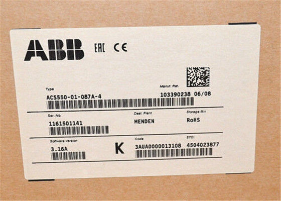 ABB ACS550 ACS550-01-087A-4 PN 45KW I2N 87 un inversor variable de la frecuencia