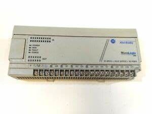 1761-L32BWB Salidas digitales de AB 12 Salidas de contacto Controlador MicroLogix