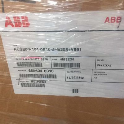 ABB ACS800-04M-0610-7 de 3 fases 560 kW Convertidor de frecuencia 205 kg Producto actual