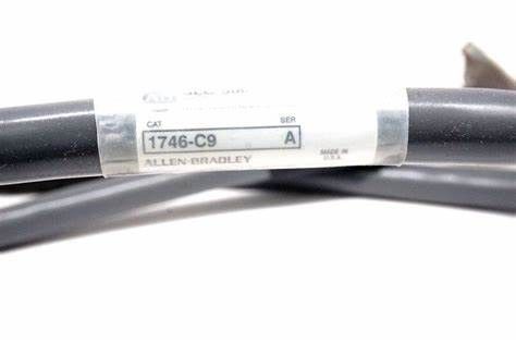 1746-C9 AB SLC 500 Entradas analógicas Cable de interconexión del chasis del termopar