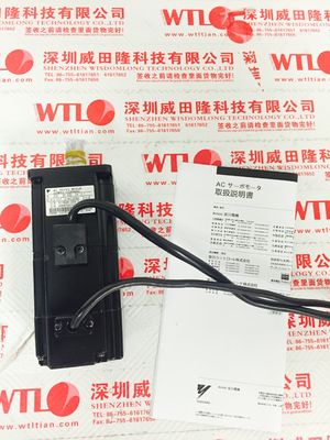 Motor de servicio industrial de CA de Yaskawa SGMAH-02QAA6C 200W 200V NUEVO