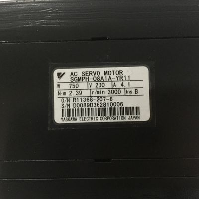 Motor de servicio industrial de CA de Yaskawa SGMPH-08A1A-YR11 750W 200V NUEVO