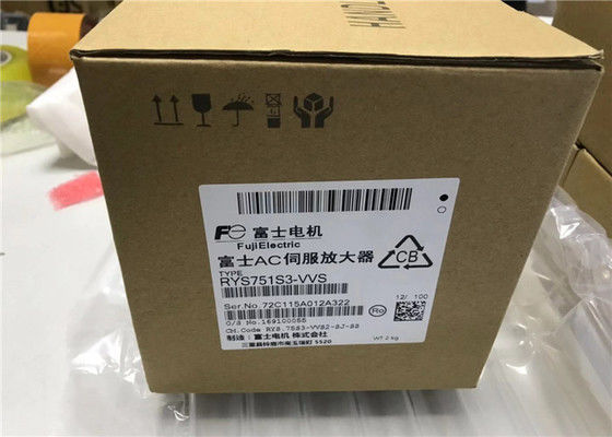 RYS751S3-VVS Fuji Faldic AC Servo Amplificador 0.75KW 3 Fase 200-230V