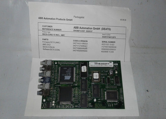 ABB New Power Board SDCS-AMC-DC-2 DCS500 Conversores de potencia del tiristor 3ADT312700R0001