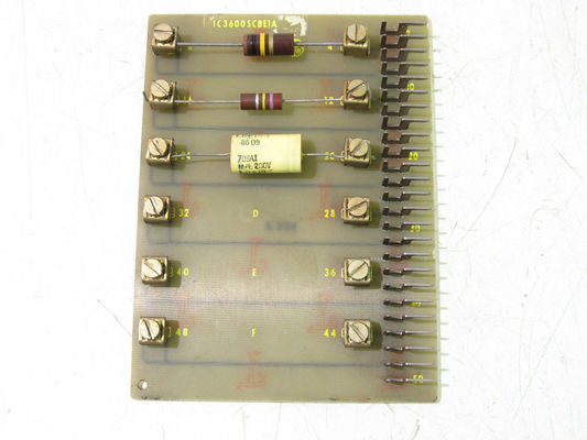 Fanuc IC3600SCBE1 General Electric PCB verde rectangular en el sistema de control de las turbinas Mark I-II