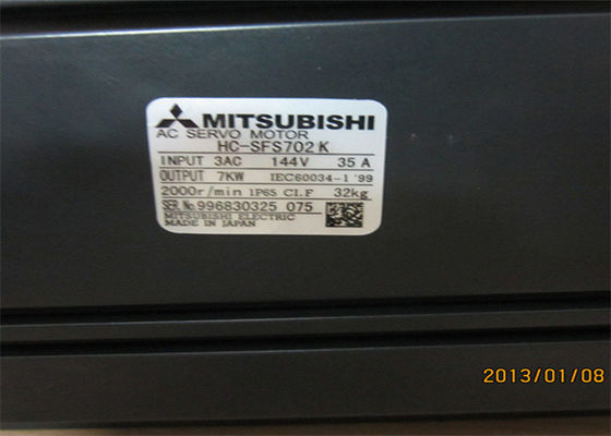 HC-SFS702K Motor de servo eléctrico Mitsubishi de alta velocidad de 7 kW CA