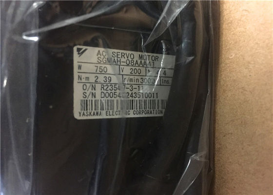 Servo industrial de CA de Yaskawa SGMAH-08AAA41 750W 200Volt 3000RPM Nuevo original