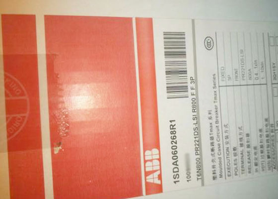 1SDA060268R1 T6N 800 PR221DS-LS/I En=800 3p F F Disjuntor de circuito