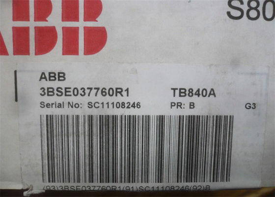 ABB S800 I/O TB840A 3BSE037760R1 Modem de grupo y TU807 3BSE039025R1 Base de terminación