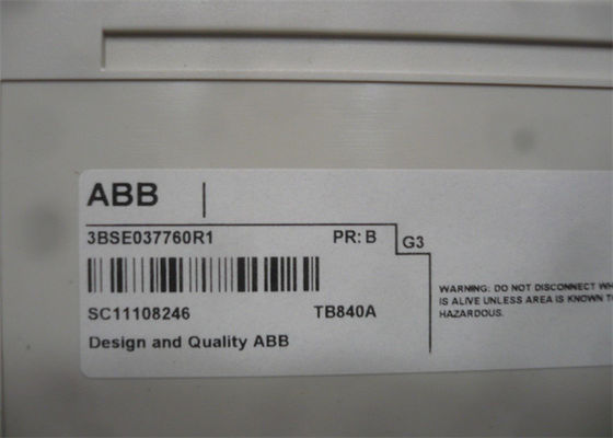 ABB S800 I/O TB840A 3BSE037760R1 Modem de grupo y TU807 3BSE039025R1 Base de terminación