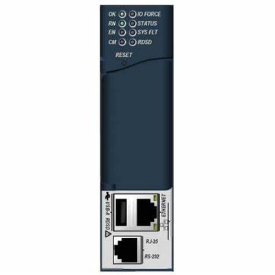 GE IC695PSD140 40 ejes de alta velocidad en un rack a una velocidad de 2.12 Gbaud RX3i proporciona lógica