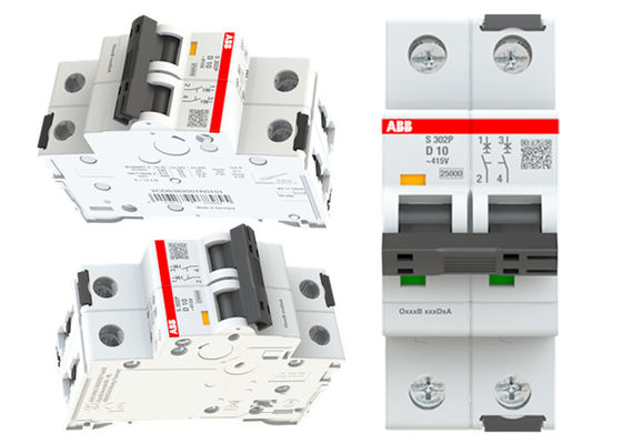 S302P-D10 2CDS382001R0101 Disruptores de circuito en miniatura DIN modulares para ferrocarriles