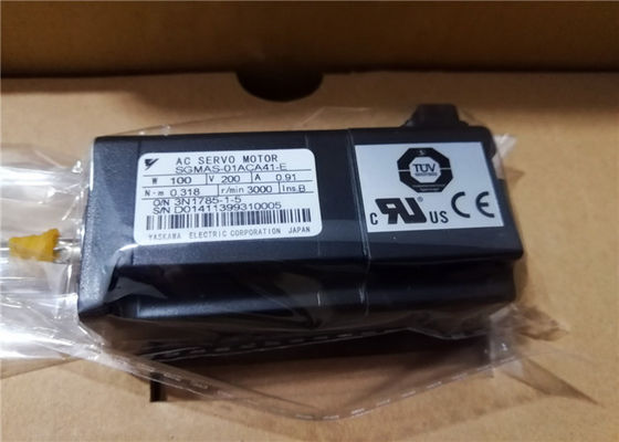 YASKAWA SGMAH Sigma II SGMAS-01ACA61 AC SERVO MOTOR 100W 0.91A 0.318N.m. el motor de cambio de corriente es el más potente del mundo